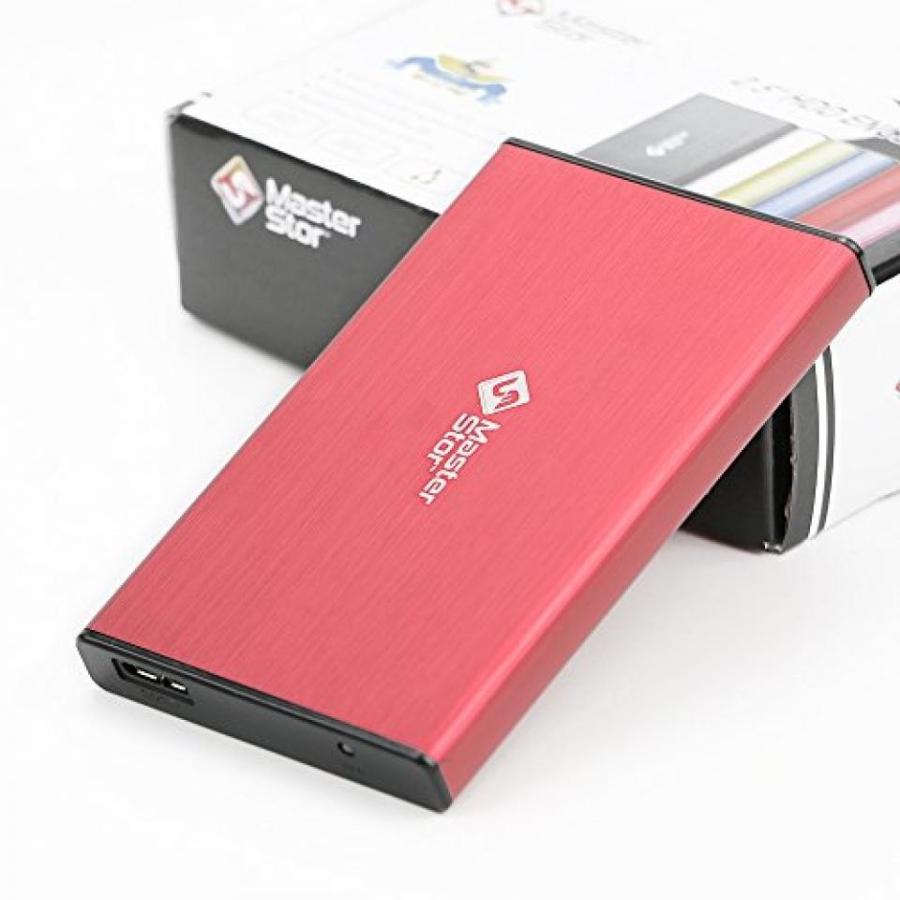 全国送料無料 パソコン ストレージ MasterStor 1 年間保証 80 GB ワンタッチ バックアップ ポータブル ハード ドライブ USB 3.0 SATA 超高速 2.5 インチ ハード