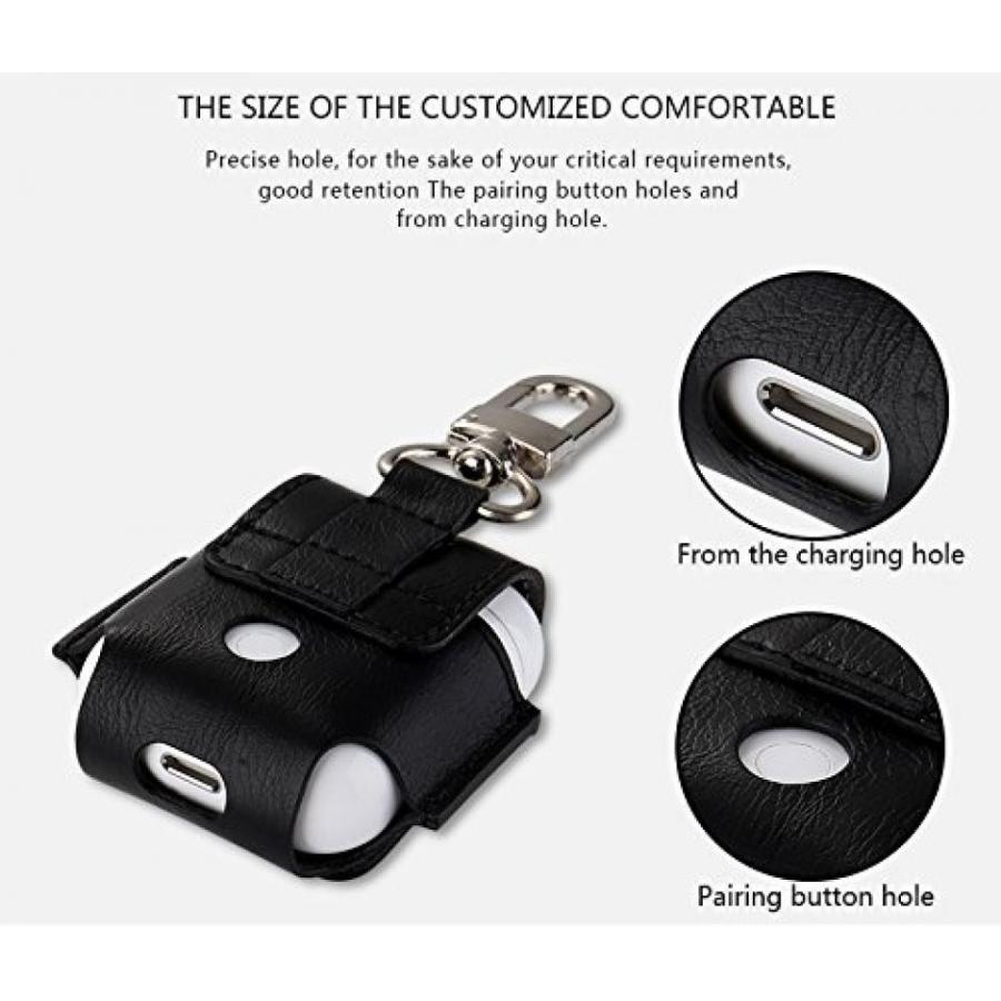 全国送料無料 パソコン PC HDD ハードディスク AirPods アクセサリーAirPods ケース喜びの生活プレミアム PU レザー_3