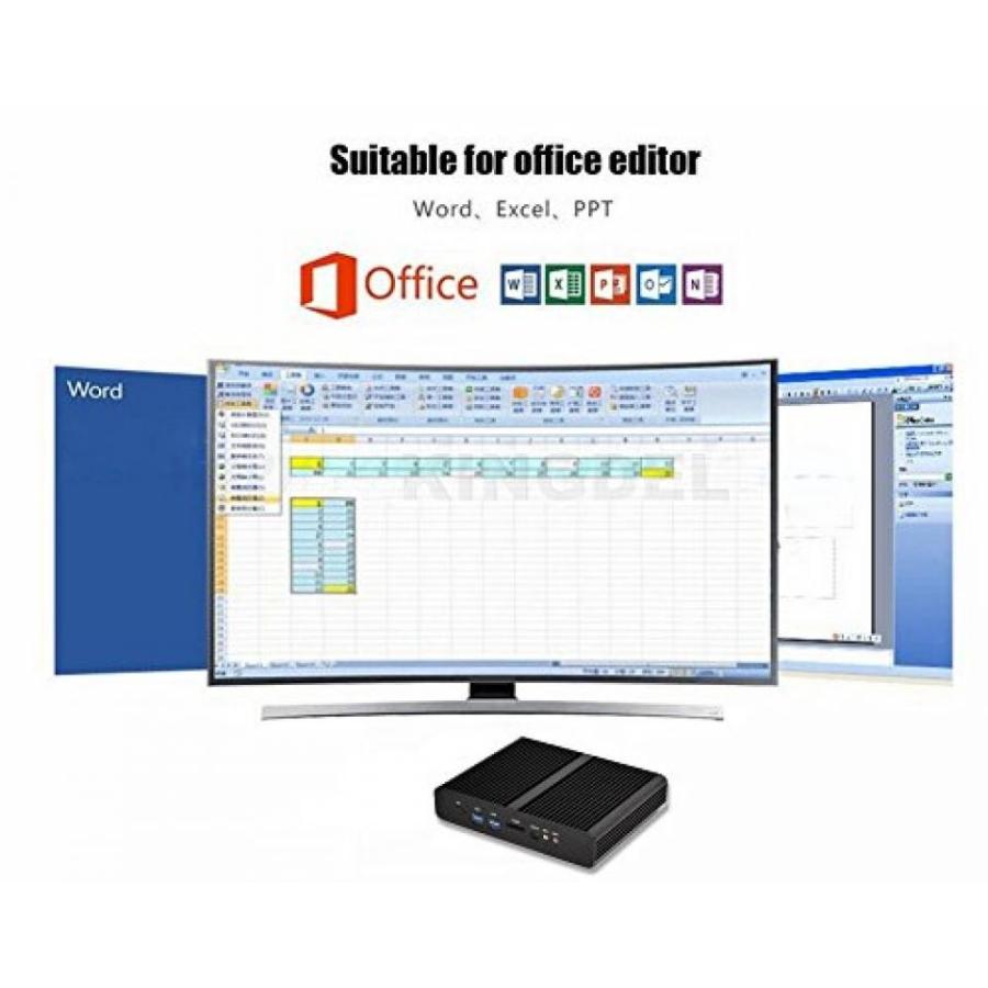 全国送料無料 パソコン PC SSD ソリッドステートドライブ Kingdel インテル i7 5550U CPU Mini デスクトップ コンピューターWindows 10 HTPC の 8 GB の RAM64_1