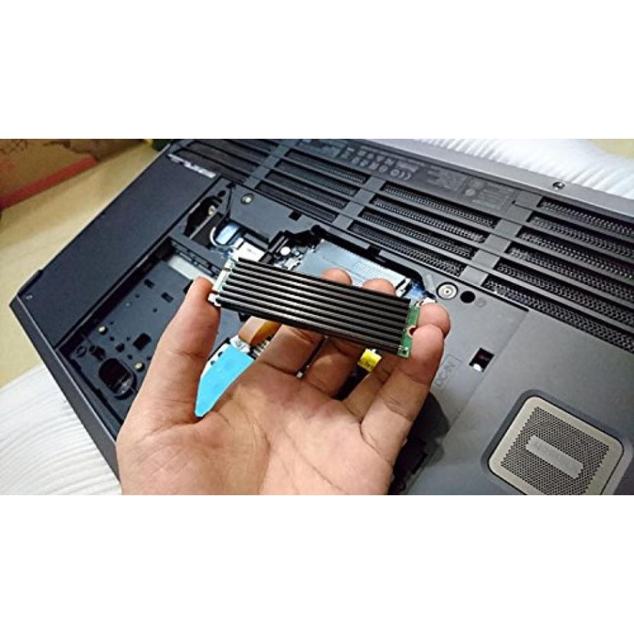 全国送料無料 パソコン PC SSD ソリッドステートドライブ 100% 金属ヒートシンク M.2 NGFF SSD ハード ドライブ NVME_4