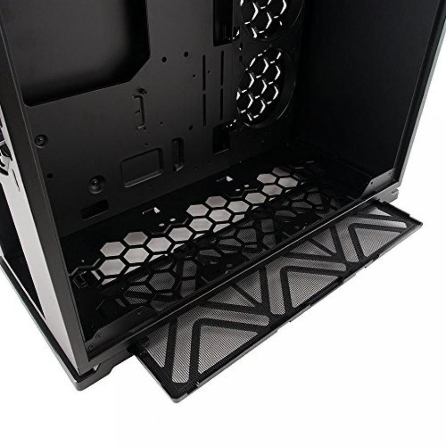 全国送料無料 パソコン PC HDD ハードディスク 勝つ 101 黒 ATX タワーケース ゲーム コンピューター強化ガラス ミドル_3