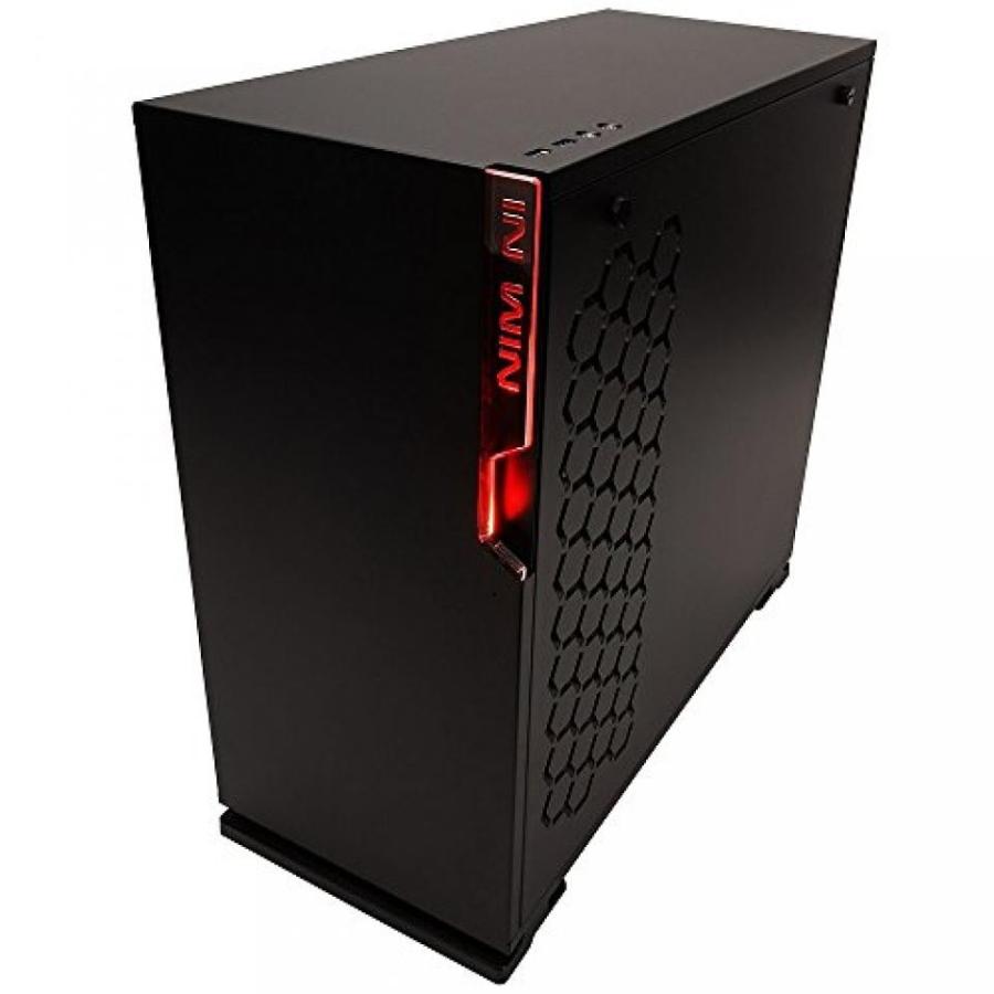 全国送料無料 パソコン PC HDD ハードディスク 勝つ 101 黒 ATX タワーケース ゲーム コンピューター強化ガラス ミドル_4