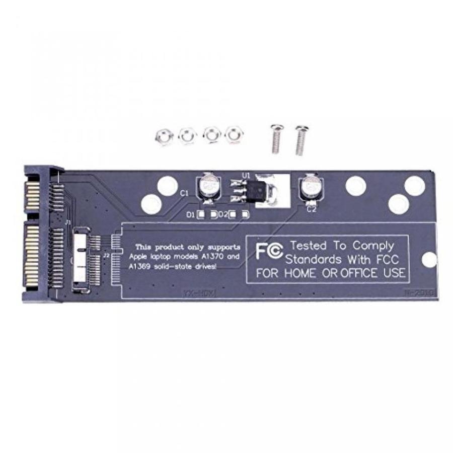 全国送料無料 パソコン PC SSD ソリッドステートドライブ Alloet 1 個 SSD SATA コンバーターにはアップルの MacBook Air A1370 A1369 2010 2011 のカード