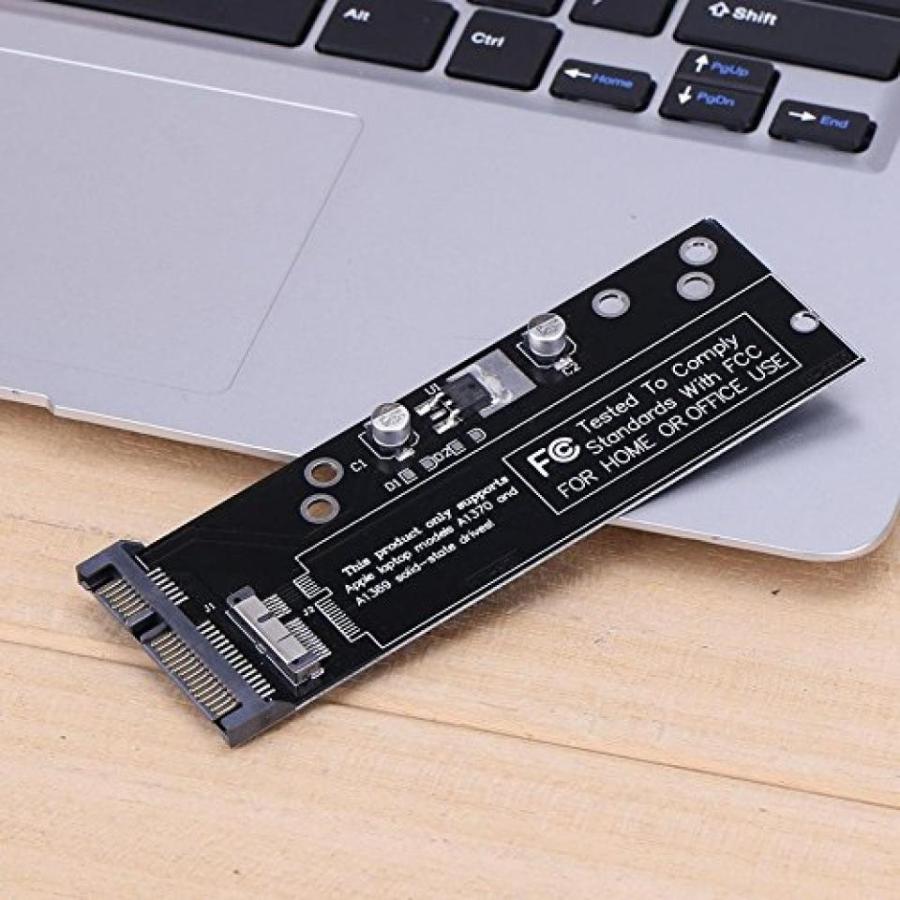 全国送料無料 パソコン PC SSD ソリッドステートドライブ Alloet 1 個 SSD SATA コンバーターにはアップルの MacBook Air A1370 A1369 2010 2011 のカード_1