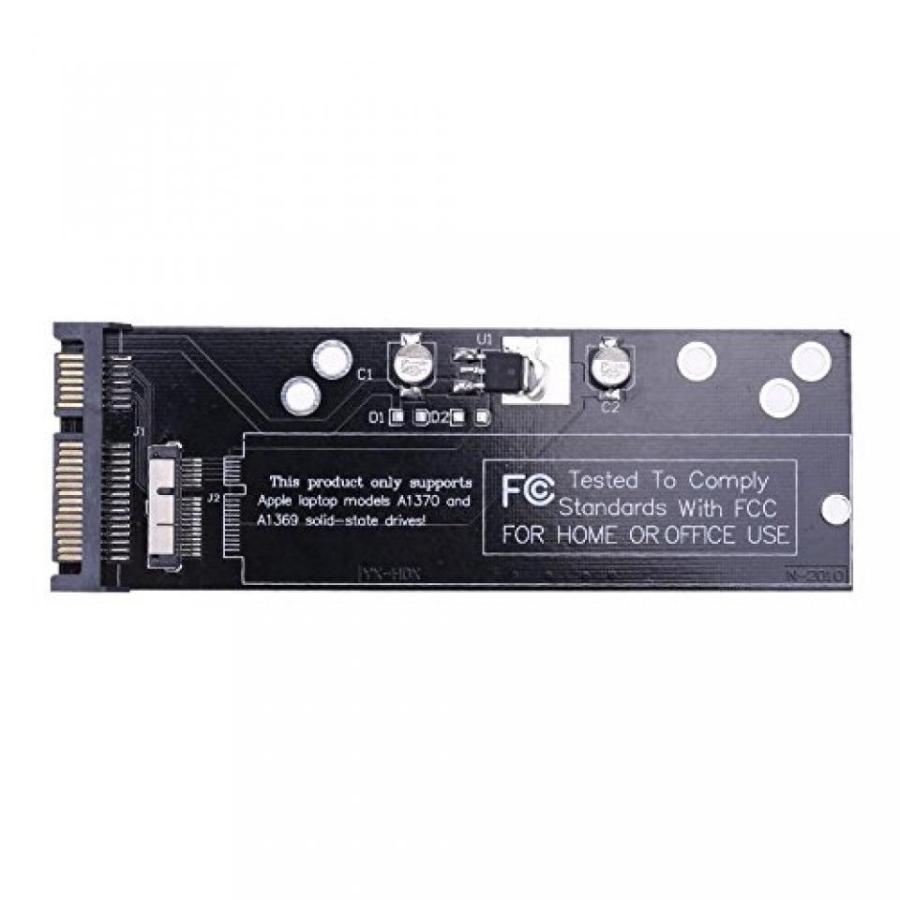 全国送料無料 パソコン PC SSD ソリッドステートドライブ Alloet 1 個 SSD SATA コンバーターにはアップルの MacBook Air A1370 A1369 2010 2011 のカード_5