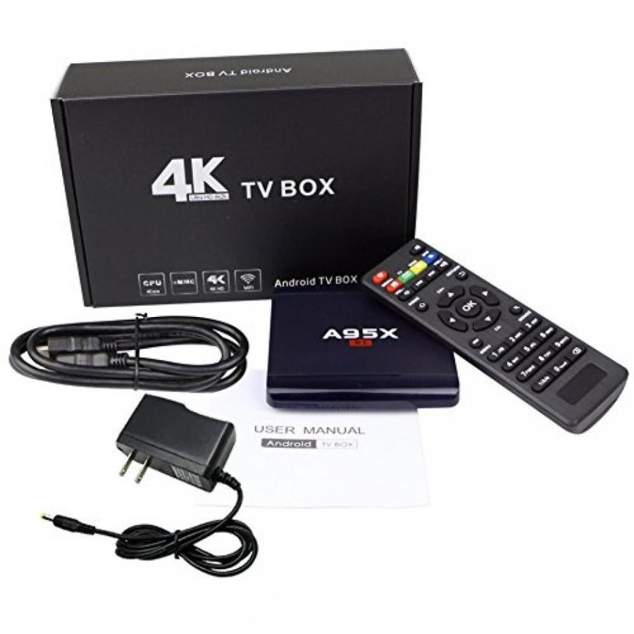 全国送料無料 パソコン ストレージ Winbuyer A95X R1 スマート テレビ ボックス Android 6.0 ミニ PC RK3229 1/8 GB 2.4GWiFi 4 K UHD WiFi ・ LAN VP9 DLNA