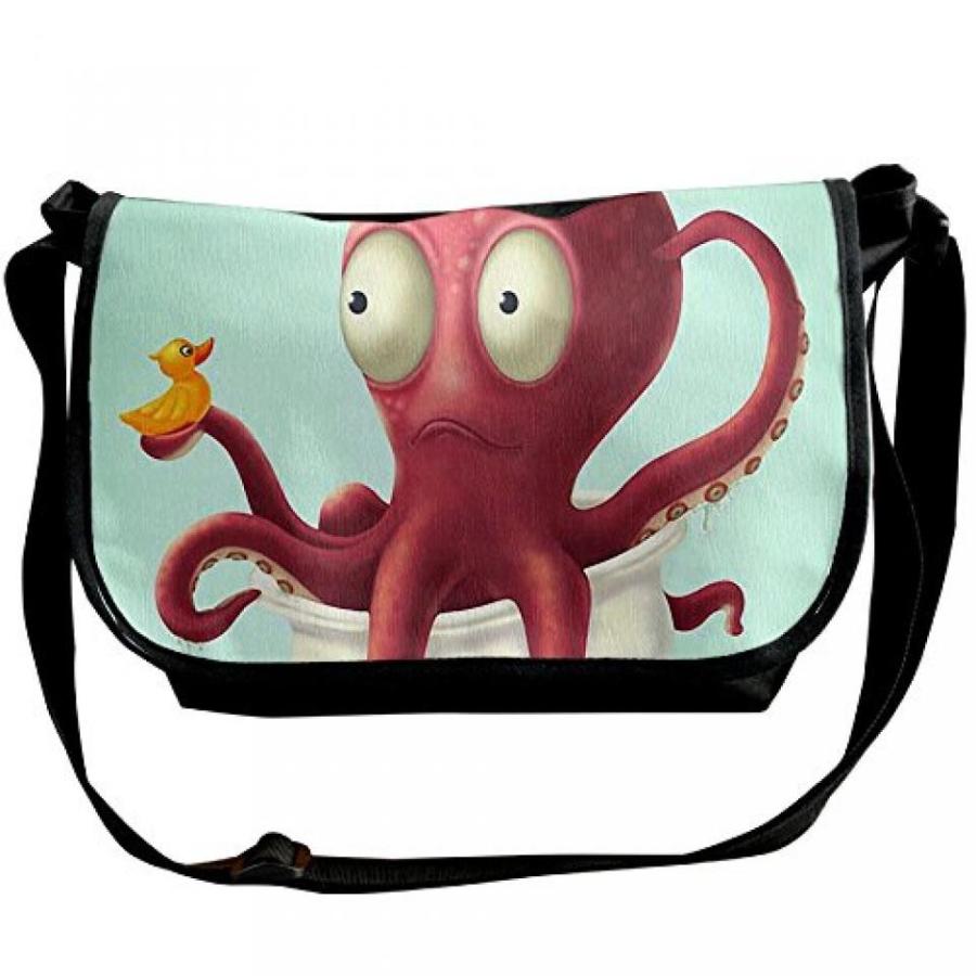 全国送料無料 パソコン ストレージ 男性女性古典的な肩クロスボディ スリング ハロウィーン カボチャに乗る自転車のメッセン ジャー バッグ