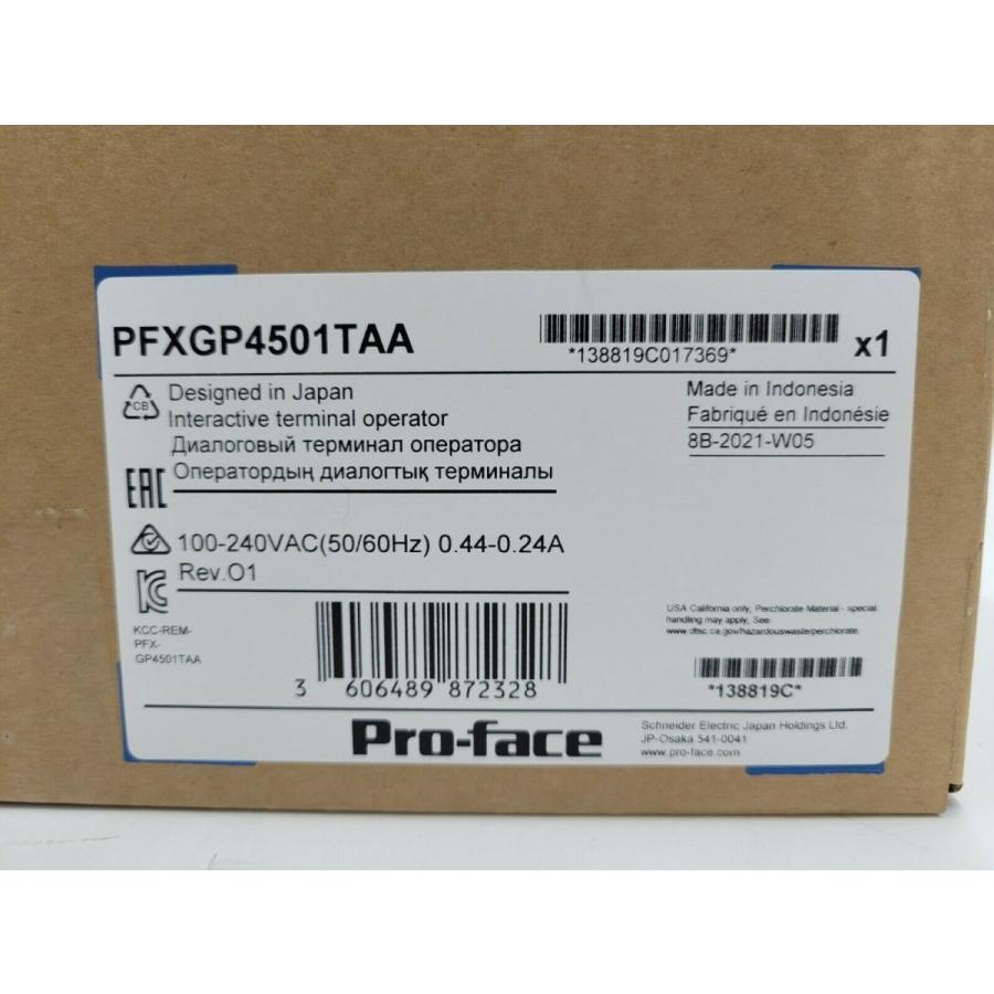 全国送料無料 PRO-FACE / XYCOM / PFXGP4501TAA / TFT Color LCD (10.4 inch)