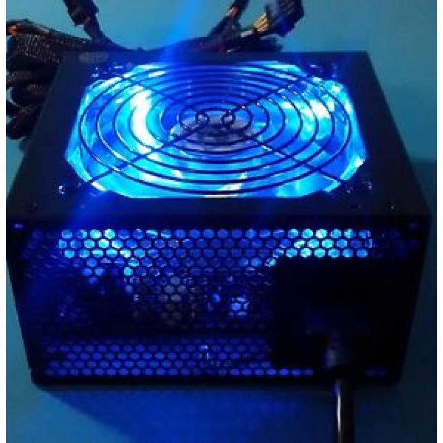 全国送料無料 パソコン 電源ユニット 1000 ワットのアクティブ PFC 80 + 効率的 2-PCIE LED ファン ゲーム ATX 12 v PC 電源
