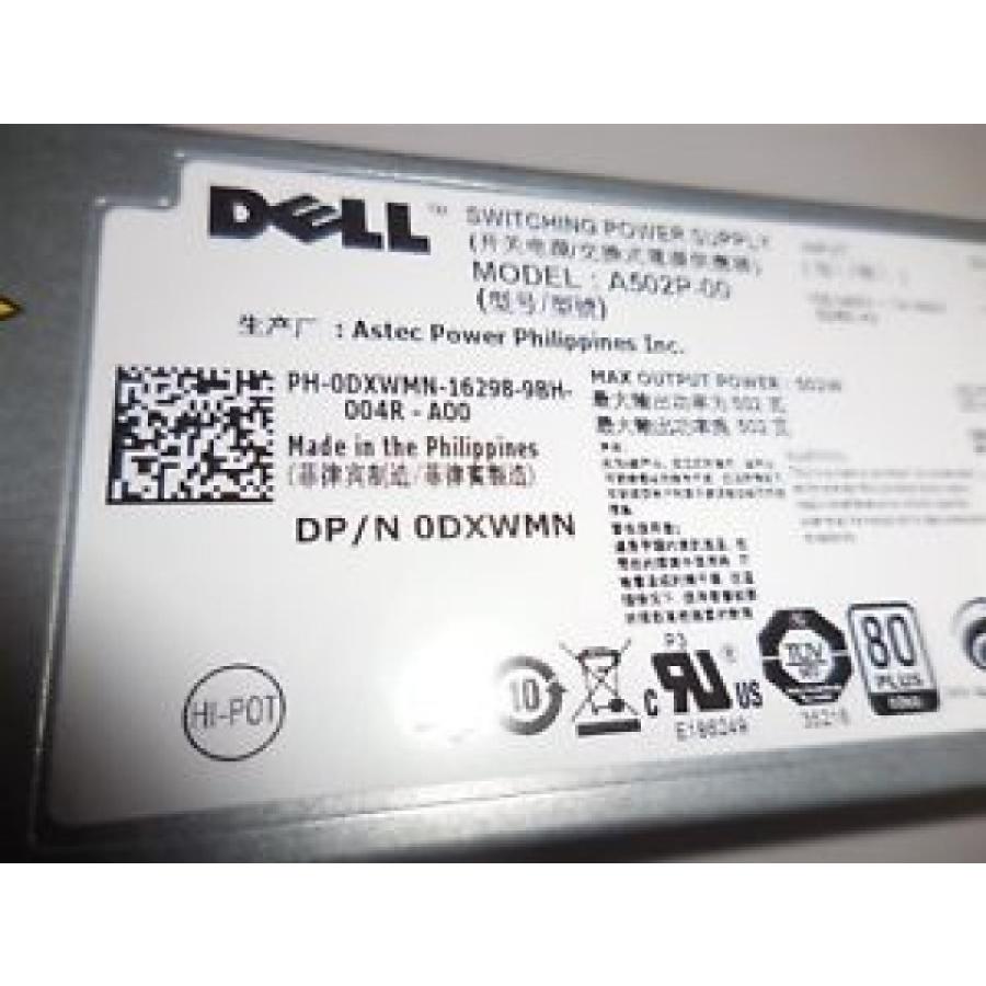 全国送料無料 パソコン 電源ユニット Dell PowerEdge R610 サーバー 502 w スイッチング電源ユニット A502P-00 DXWMN