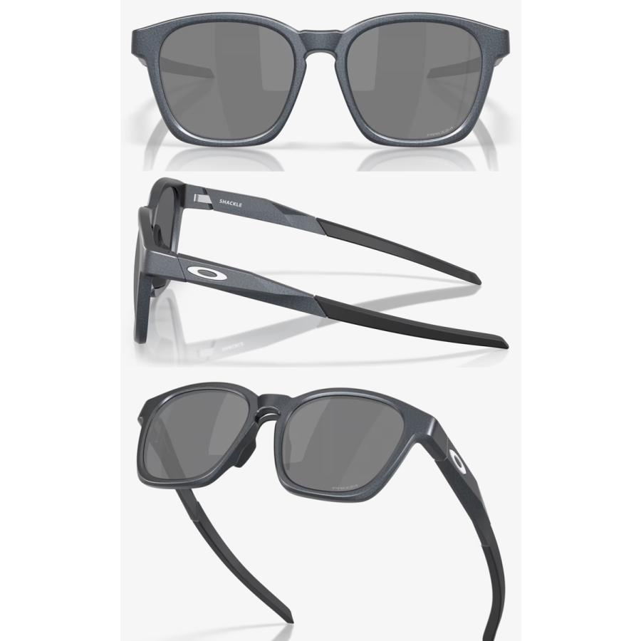 【新作正規品】オークリーサングラス Shackle (OO9507D-0652) Amazon.com: Oakley OO9507D Shackle Square Sunglasses, Blue