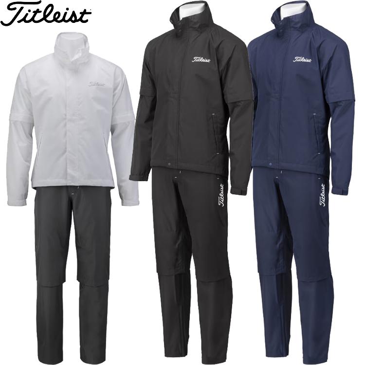 タイトリスト　レインウェア上下セット メンズ レインウェア TLPMR980J Titleist（タイトリスト） レインウェア 上下セット ジャケット +