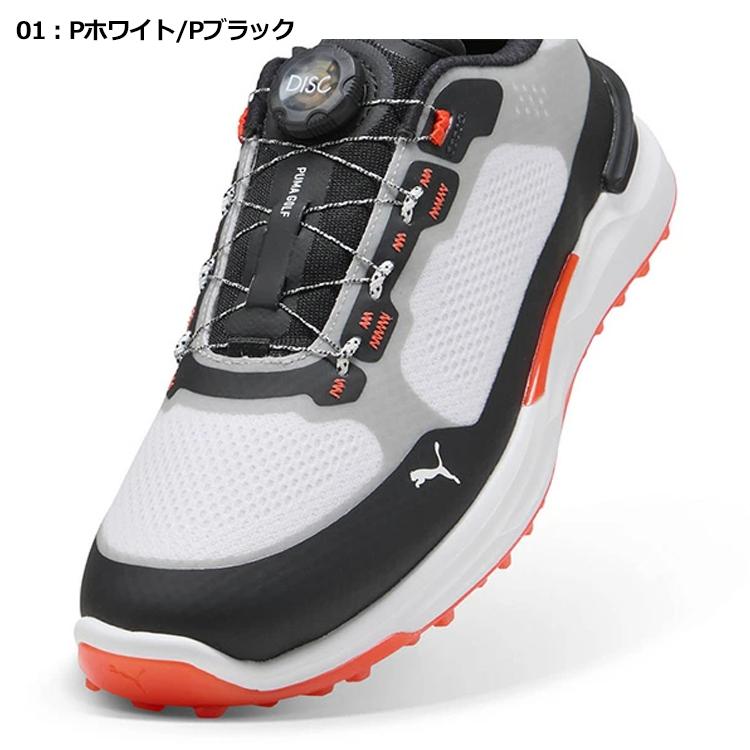 27cm プーマ ゴルフ イグナイト エレベート ディスク スパイクレス PUMA プーマ ゴルフ GOLF ゴルフシューズ イグナイト エレベート