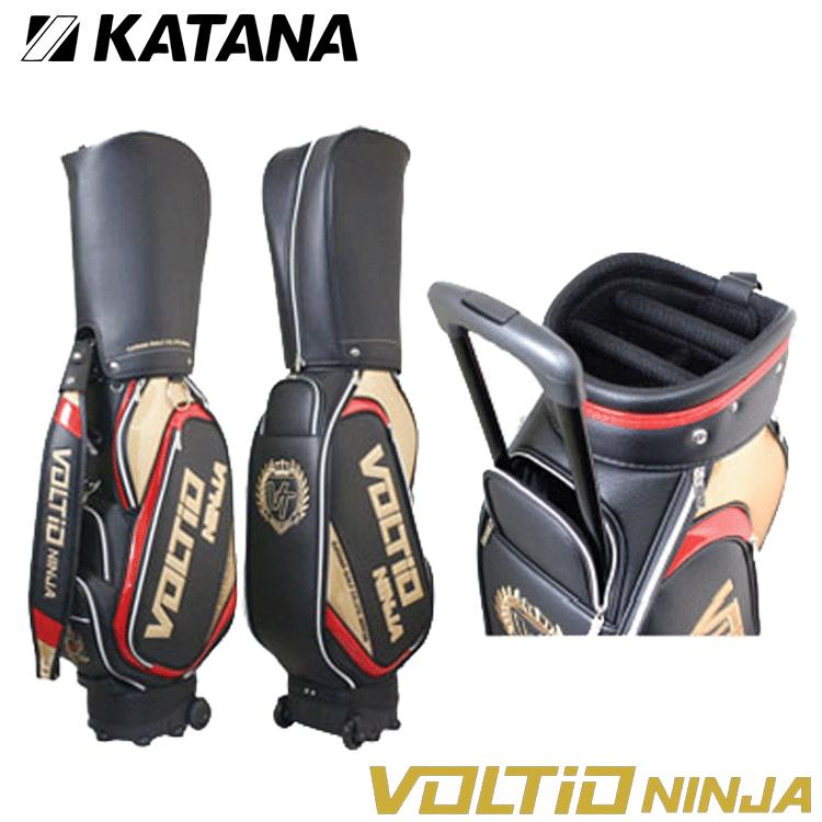★KATANA ゴルフ VOLTIO KABUTOキャディバッグ KATANA GOLF カタナゴルフ VOLTIO KABUTO ボルティオ カブト