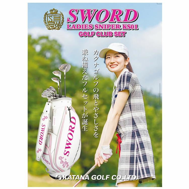 KATANA GOLF カタナゴルフ レディース ゴルフ SWORD LADIES KATANA GOLF カタナゴルフ レディース ゴルフ SWORD LADIES