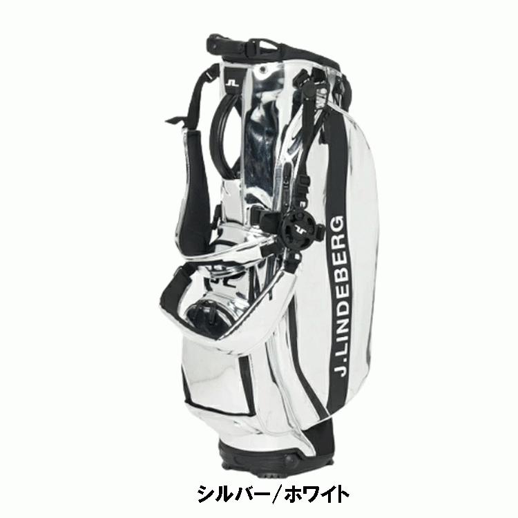 ジェイリンドバーグJLINDEBERGコラボ キャディバッグ スタンド型 グレー J.LINDEBERG ゴルフ スタンド式 キャディバッグ 9型 073-16401