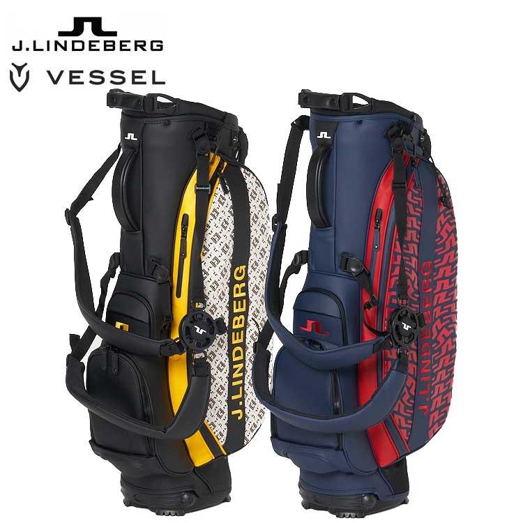 J.LINDEBERG × VESSEL ゴルフ スタンド式 キャディバッグ 9型 J.LINDEBERG × VESSEL ゴルフ スタンド式 キャディバッグ 9型