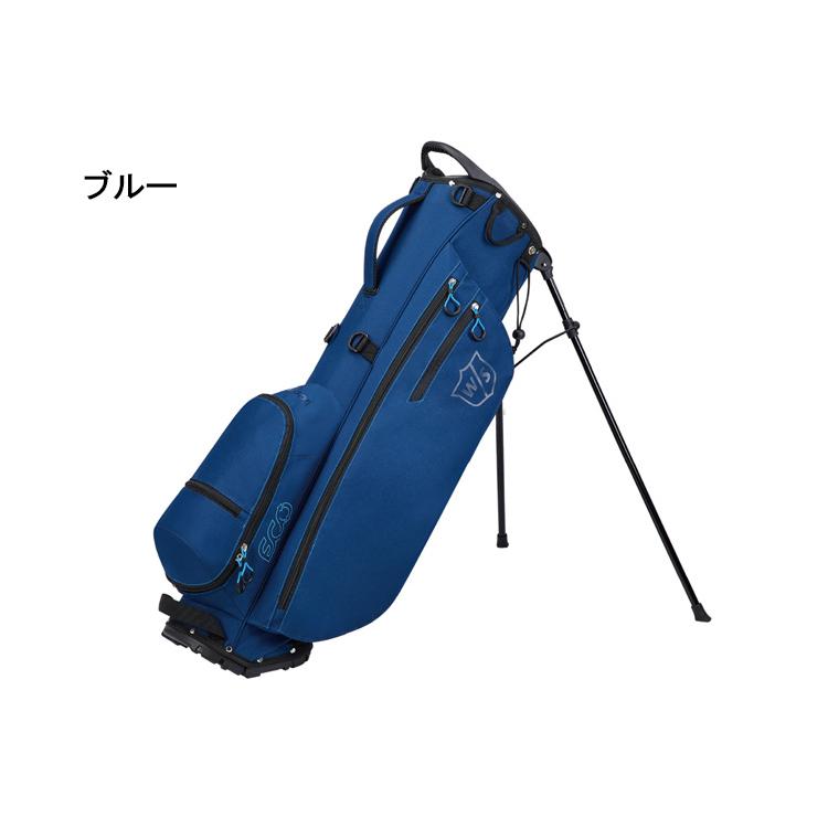 ウィルソンスタッフツアーキャディバック ウィルソン スタッフECO CARRYスタンドキャディバッグ