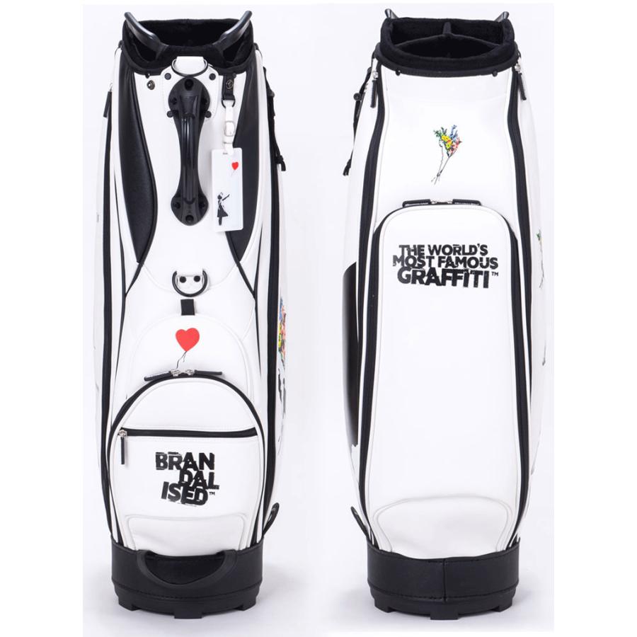 新品 バンクシー ゴルフ トートバッグ BalloonGirl バンクシー カート キャディバッグ BACB-01 【Banksy】【Flower