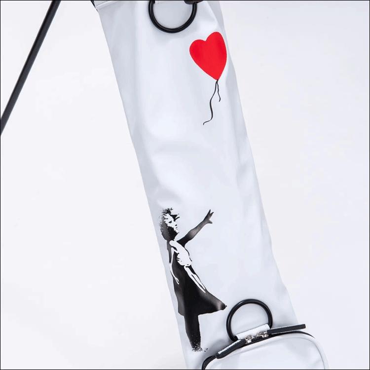 新品 バンクシー BANKSY セルフスタンドバッグ バルーンガール バンクシー セルフスタンド BACC-01S 【Banksy】【Flower Bomber