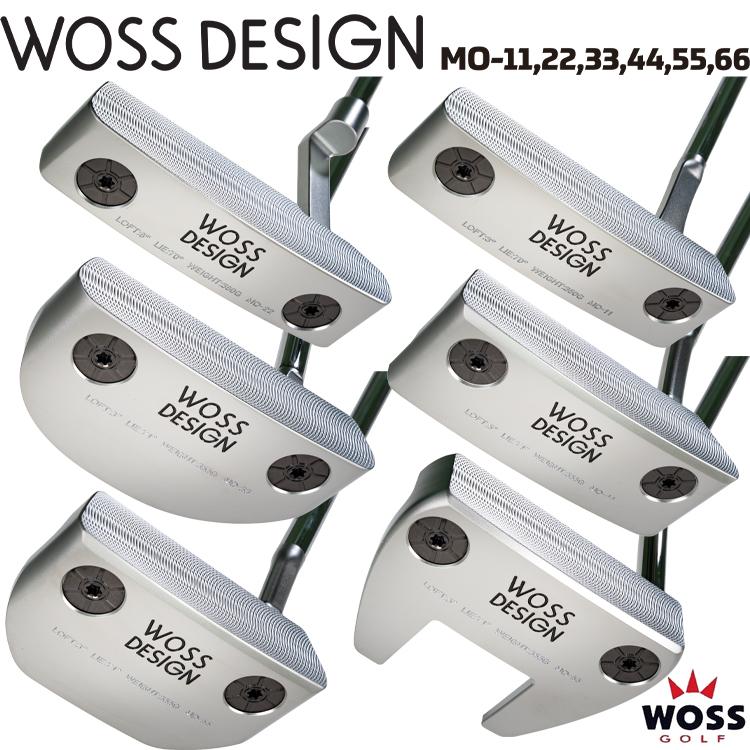 WOSS（ウォズ） WOSS GOLF WOSS DESIGN パター 選べる 6種類のヘッド