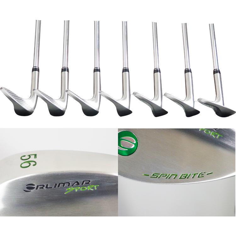 オリマー ゴルフ ORLIMAR ウェッジ SPORT スピンバイト ウェッジ スチールシャフト グリーンバッジ|yuuyuusports|06