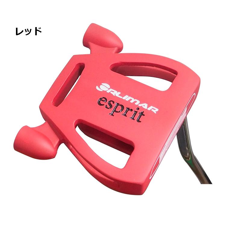 レフティー オリマー ゴルフ ORLIMAR パター スパイダー型 マレットパター ESPRIT PUTTER ブラック レッド 左打ち 左｜yuuyuusports｜09