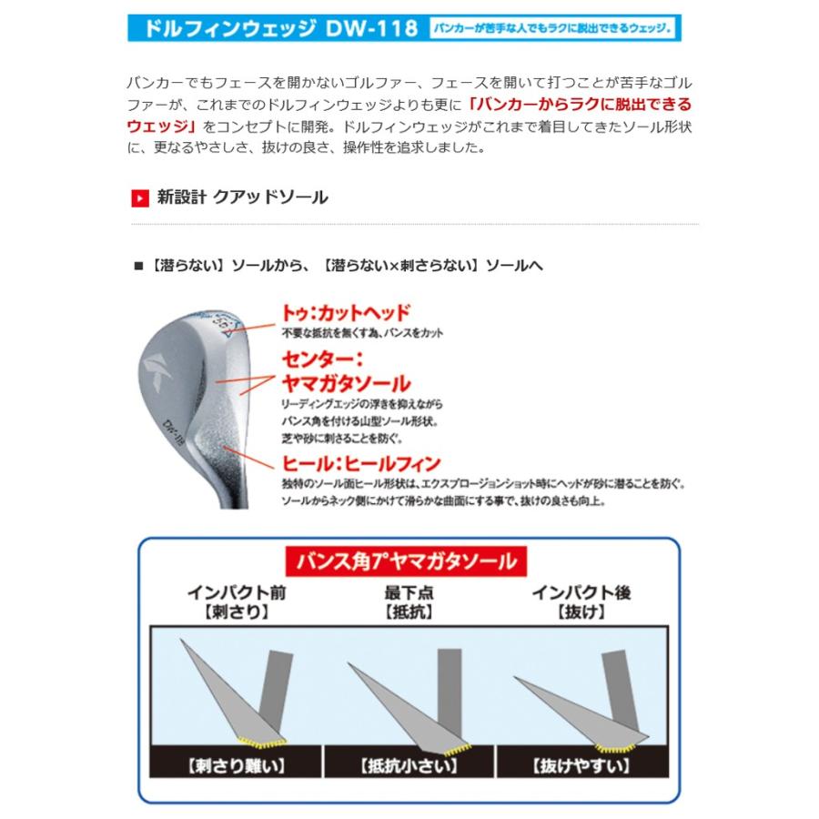 kasco（キャスコ） 日本正規品 ドルフィン ウエッジ DW-118 N.S.PRO
