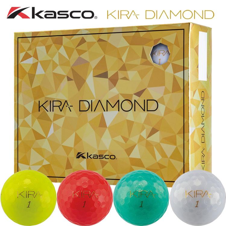 kasco（キャスコ） KIRA DIAMOND 2（キラダイヤモンド 2）ゴルフボール