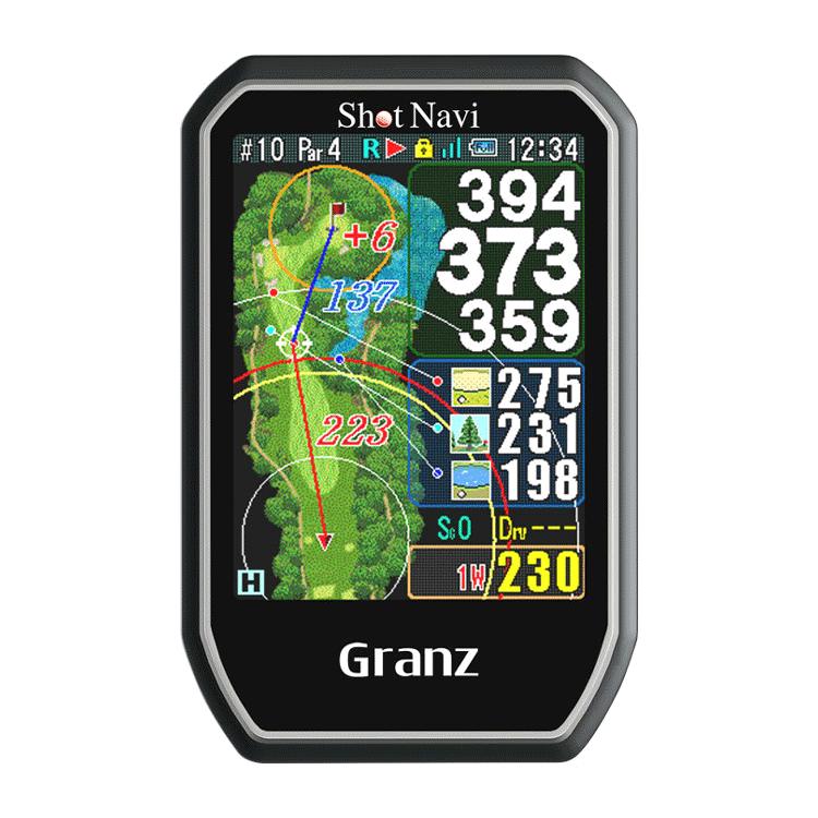 Shot Navi Granz ゴルフ GPSナビ【中古】 ShotNavi ショットナビ ゴルフ Granz GPSナビ SHOT NAVI 計測機