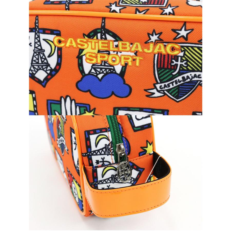 カステルバジャック カートポーチ 7234381308 オレンジ CASTELBAJAC SPORT カステルバジャック スポーツ ラウンドポーチ