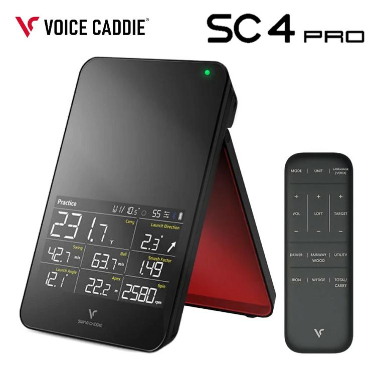 SWING CADDIE SC4 ゴルフスイング解析機 VOICE CADDIE（ボイスキャディ） SC4 PRO 弾道測定器 ゴルフ