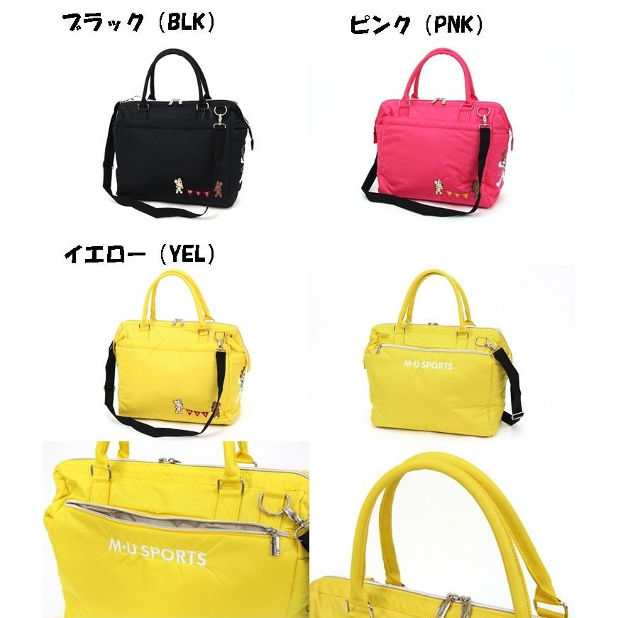 M・U SPORTS ゴルフバッグ ボストンバッグイエロー M・U SPORTS MU SPORTS MU スポーツ ボストンバッグ ショルダー