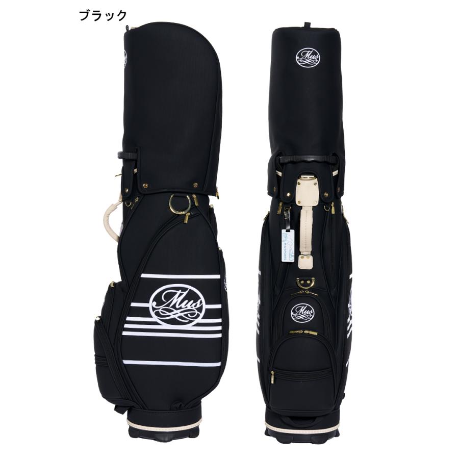 MU SPORTS MUユースポーツキャディーバック　8.5型　ロゴ柄 M・U SPORTS MU SPORTS MU スポーツ マルチバイアスチェック柄