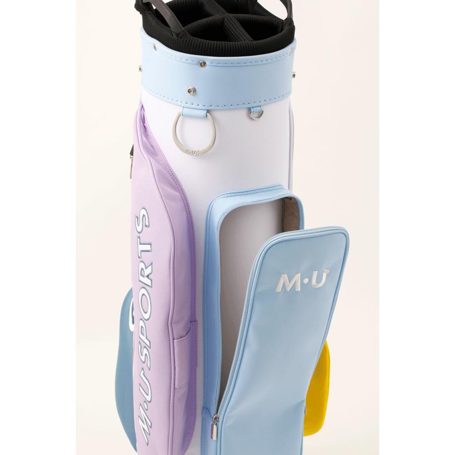 M・U SPORTS MU SPORTS MU スポーツ 9型 キャディバッグ M・U SPORTS MU SPORTS MU スポーツ 9型 キャディバッグ