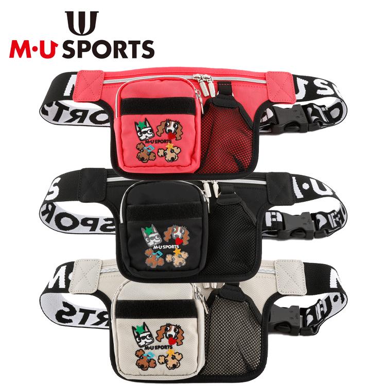 M・U SPORTS MU SPORTS MU スポーツ ウエストポーチ 703Q2022 【ゴルフ 