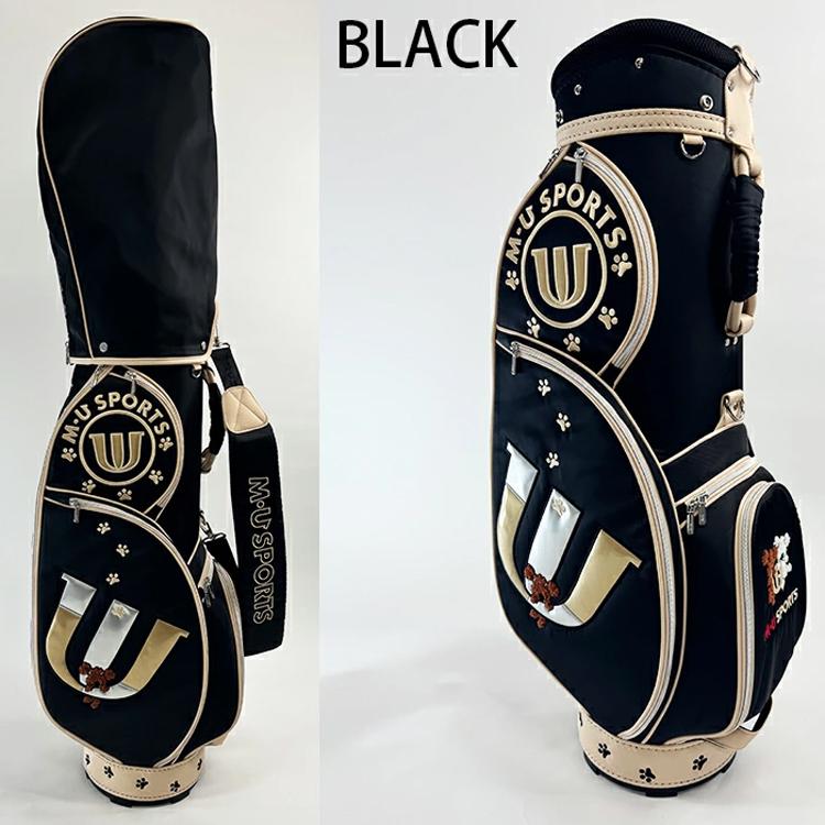 MUスポーツ レディースキャディバッグ 未使用 M・U SPORTS MU SPORTS MU スポーツ キャディバッグ ゴルフ