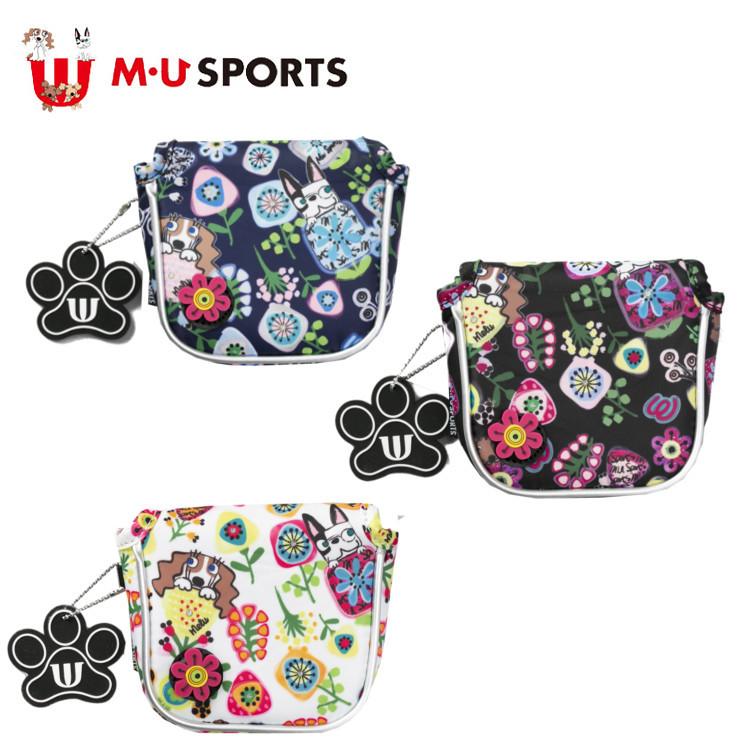 MU SPORTS　MU スポーツ パター ヘッドカバー マレット型 703H1530 【マレット】【マレットタイプ】【M・U SPORTS】【MUスポーツ】【エムユー】