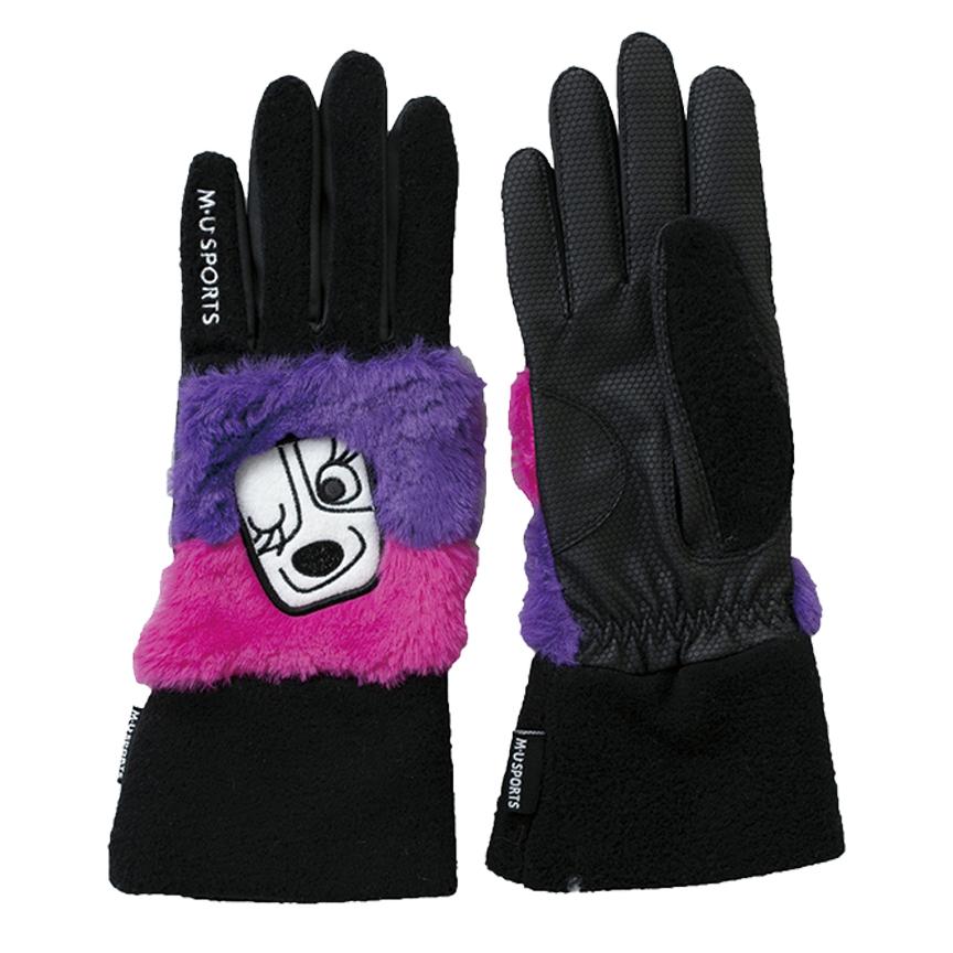 M・U SPORTS MU SPORTS MUスポーツ レディース ゴルフ グローブ 手袋