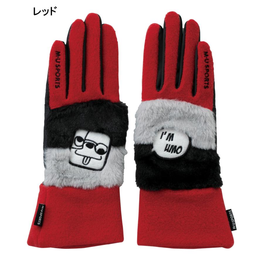 M・U SPORTS MU SPORTS MUスポーツ レディース ゴルフ グローブ 手袋