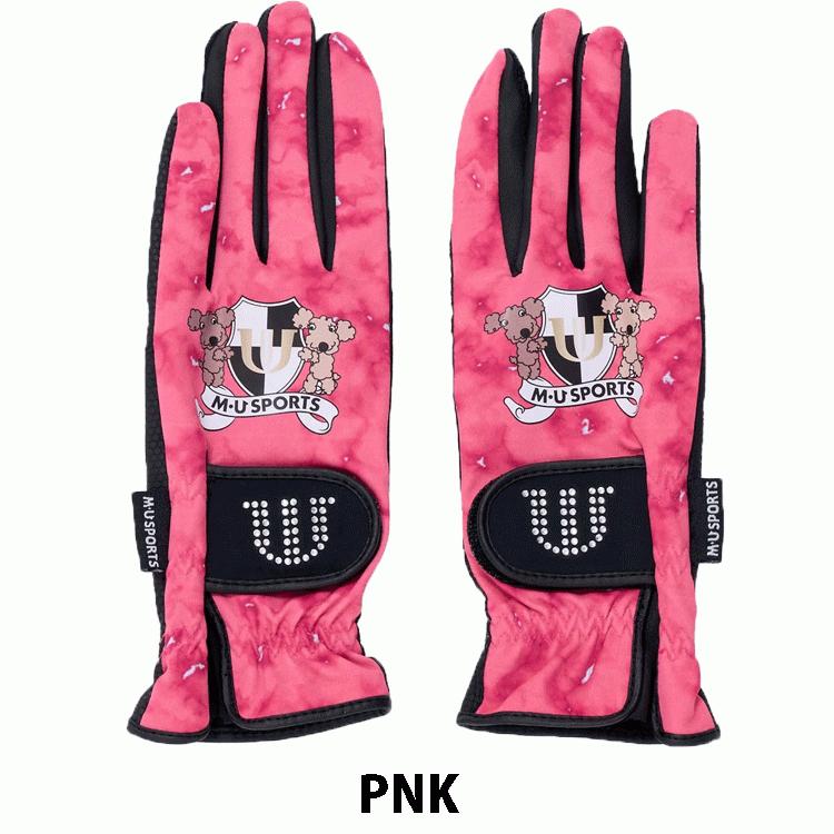 M・U SPORTS MU SPORTS MUスポーツ レディース ゴルフ グローブ M・U SPORTS MU SPORTS MUスポーツ レディース ゴルフ グローブ