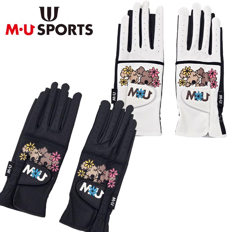 M・U SPORTS MU SPORTS MUスポーツ レディース ゴルフ 指先なし