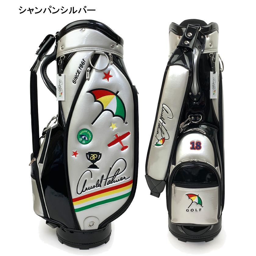 日本正規品 アーノルド・パーマー エナメル キャディバッグ APCB-21F 9