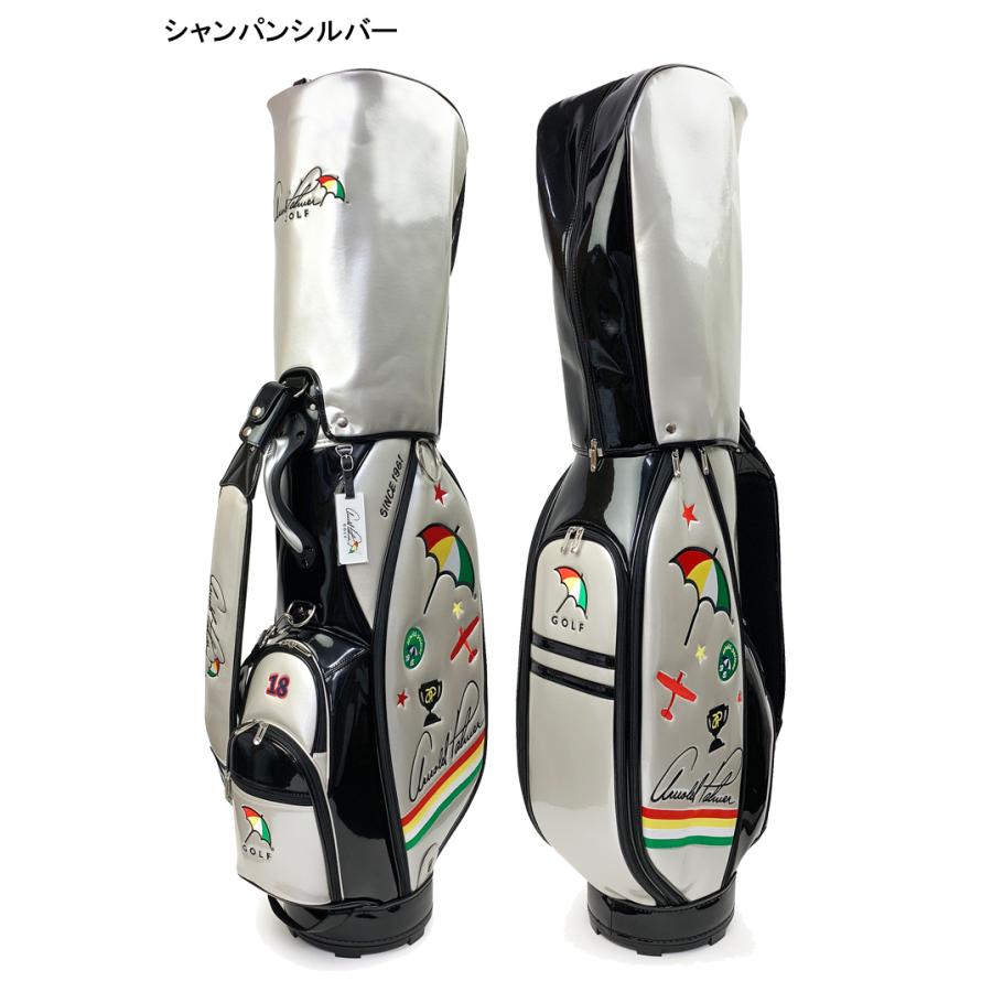 日本正規品 アーノルド・パーマー エナメル キャディバッグ APCB-21F 9