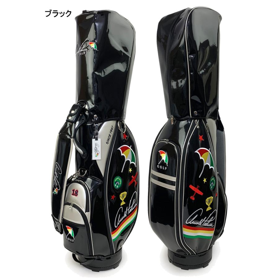 日本正規品 アーノルド・パーマー エナメル キャディバッグ APCB-21F 9