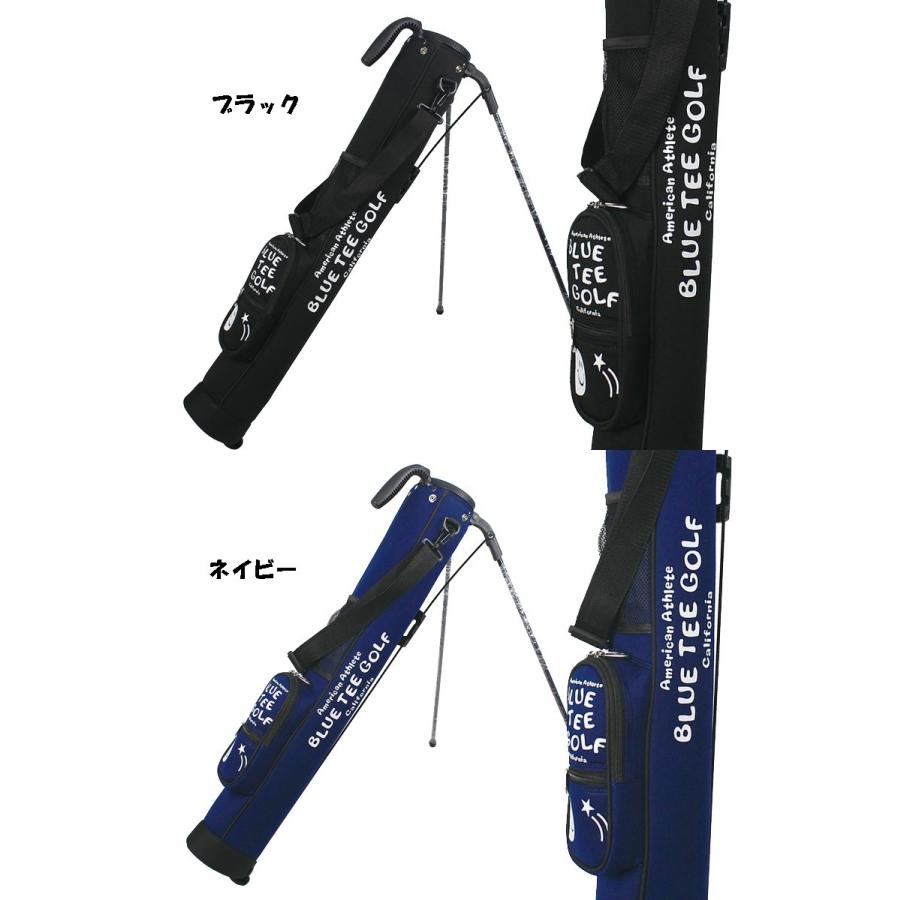 即納 ブルーティーゴルフ スタンド式 クラブケース ストレッチ セルフスタンドバッグ BTGCC001 【BLUE TEE GOLF