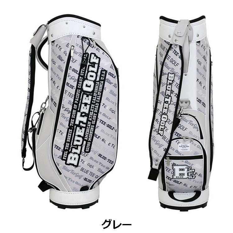 BLUE TEE GOLF ブルーティーゴルフ ボーダー柄 キャディバッグ BLUE TEE GOLF ブルーティーゴルフ ボーダー柄 キャディバッグ