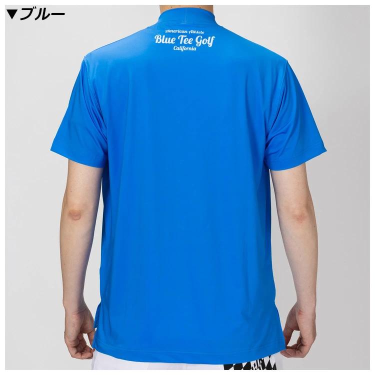 【美品】  GOLF 半袖モックネックシャツ ロゴ ゴルフフリークス】Mockneck logo sleeve shirts(モックネック
