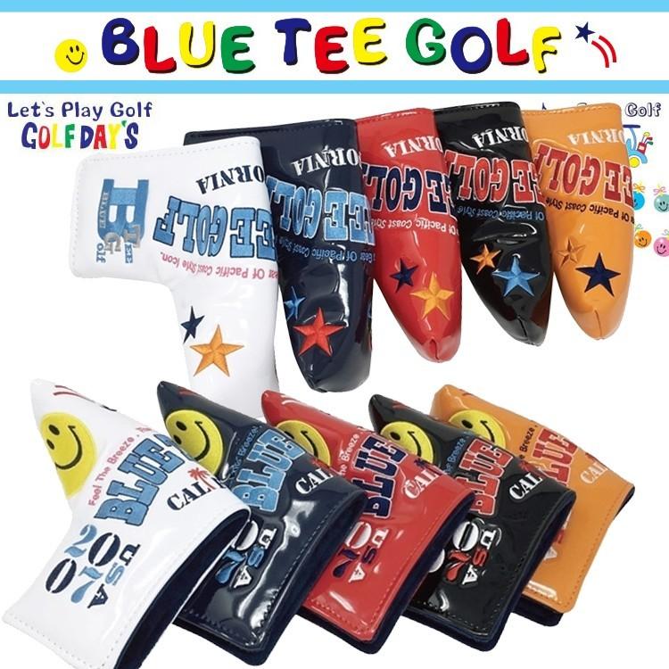 ブルーティーゴルフ エナメル パターカバー パター用 ピンタイプ ピン型 3 爆買い送料無料 Tee Golf 025円 Blue