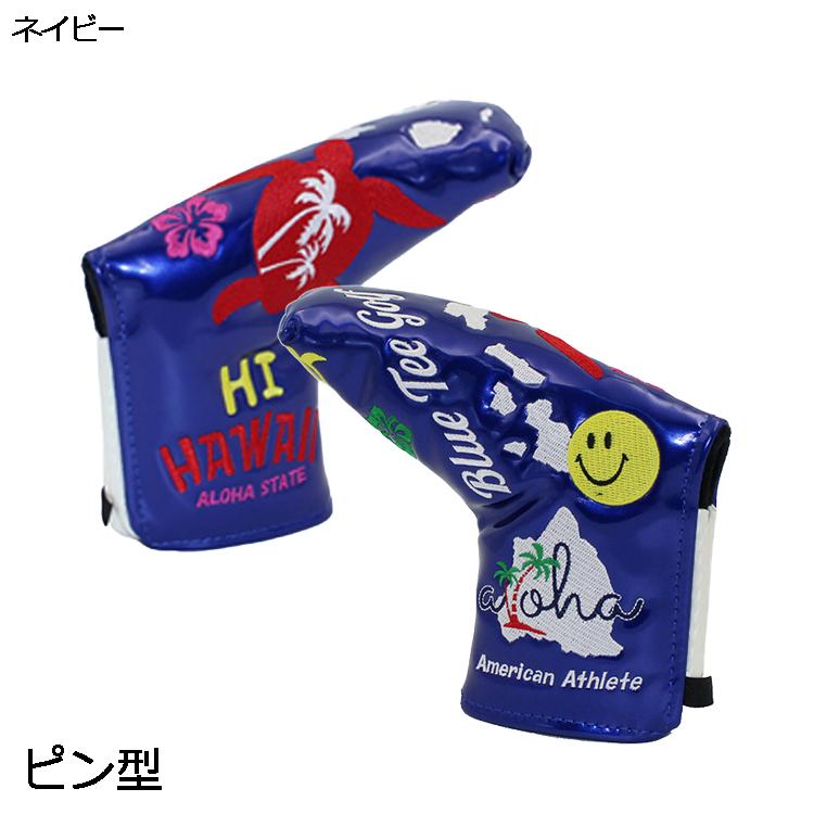 BLUE TEE GOLF ブルーティーゴルフ パター用 ヘッドカバー HI BLUE TEE GOLF ブルーティーゴルフ パター用 ヘッドカバー HI